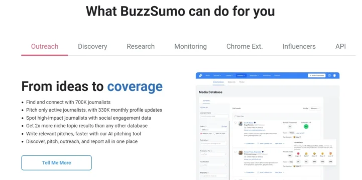 buzzsumo influencer finder tool
