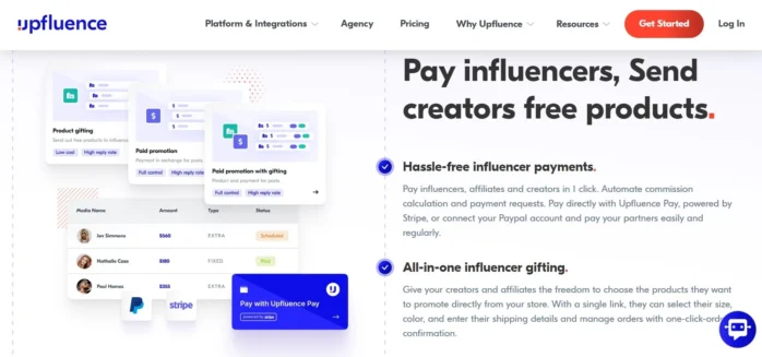 upfluence search platform